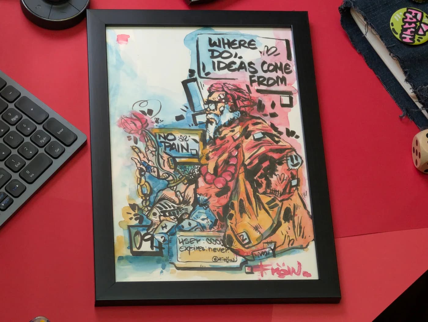 Where do idea's come from - Original A4