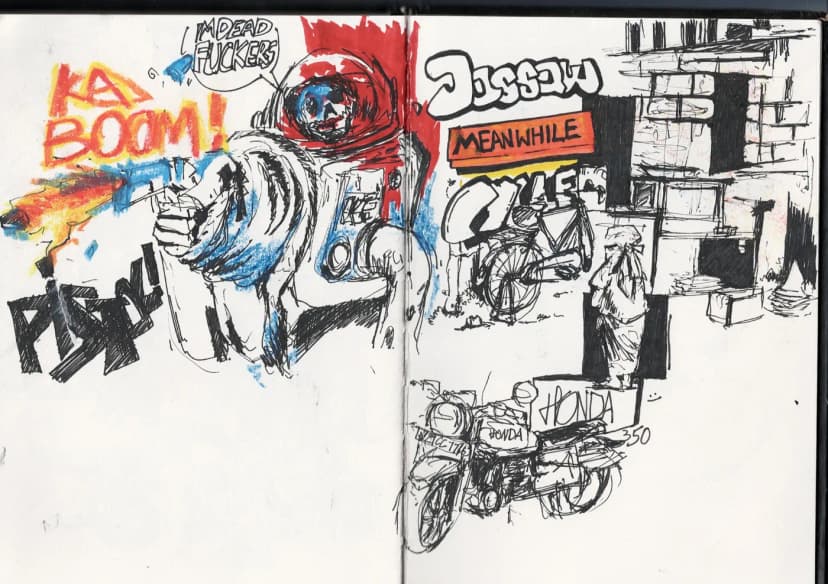 Sketchbook page 13