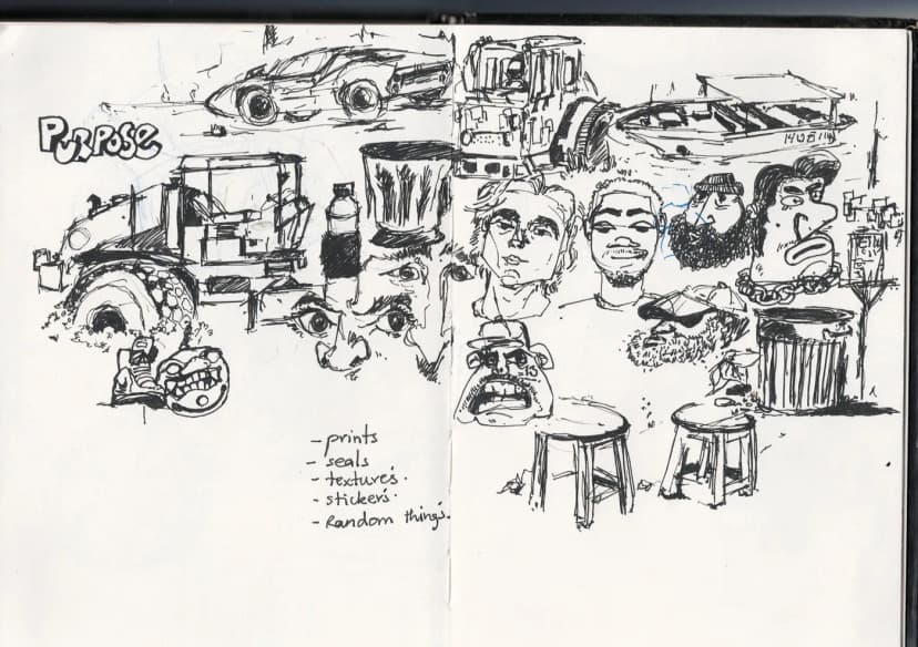 Sketchbook page 14