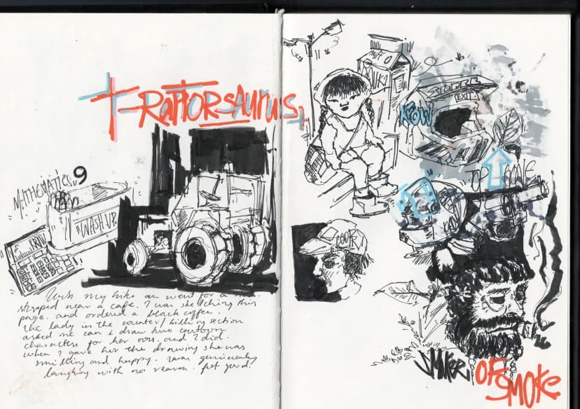 Sketchbook page 20