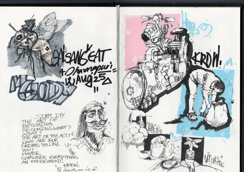 Sketchbook page 21