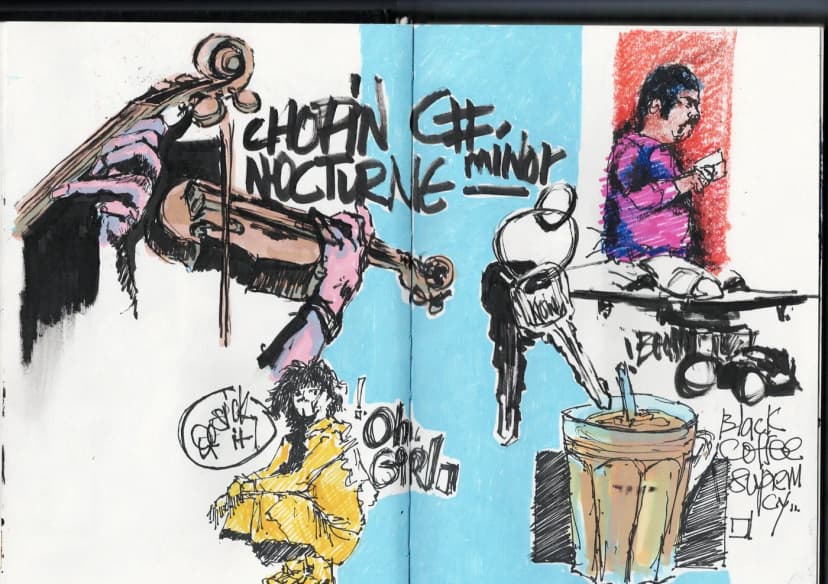 Sketchbook page 25