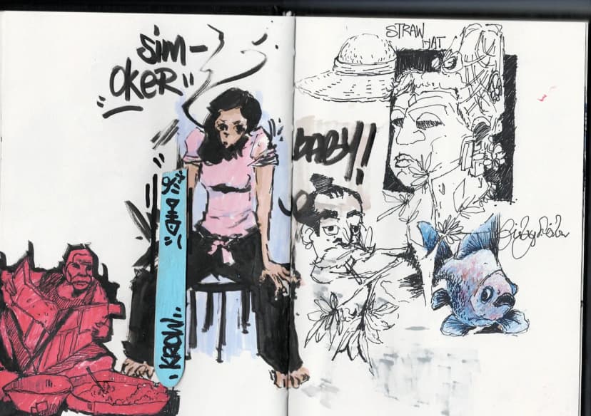 Sketchbook page 26