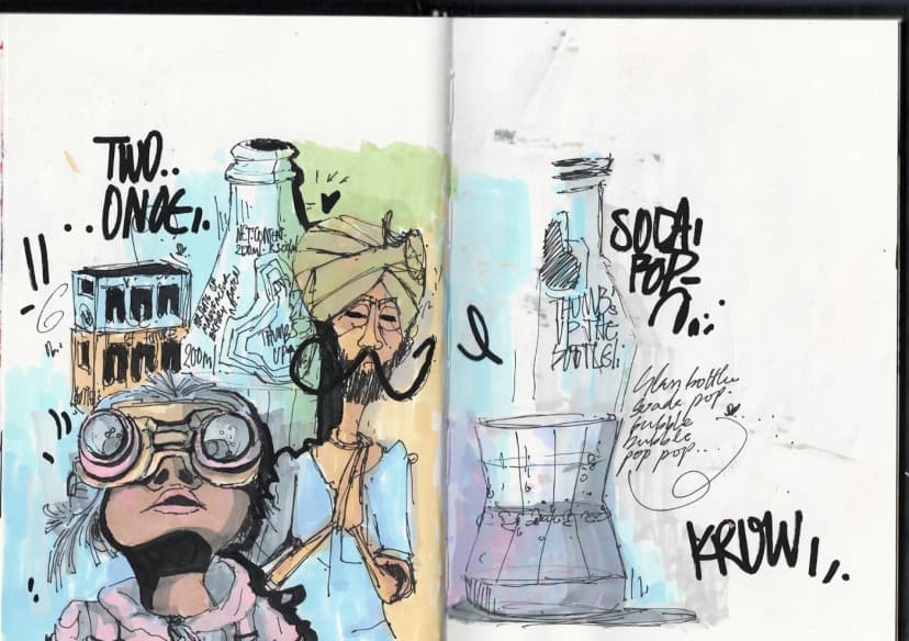 Sketchbook page 29