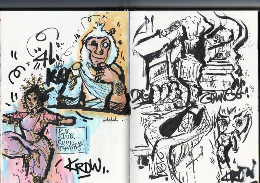 Sketchbook page 32