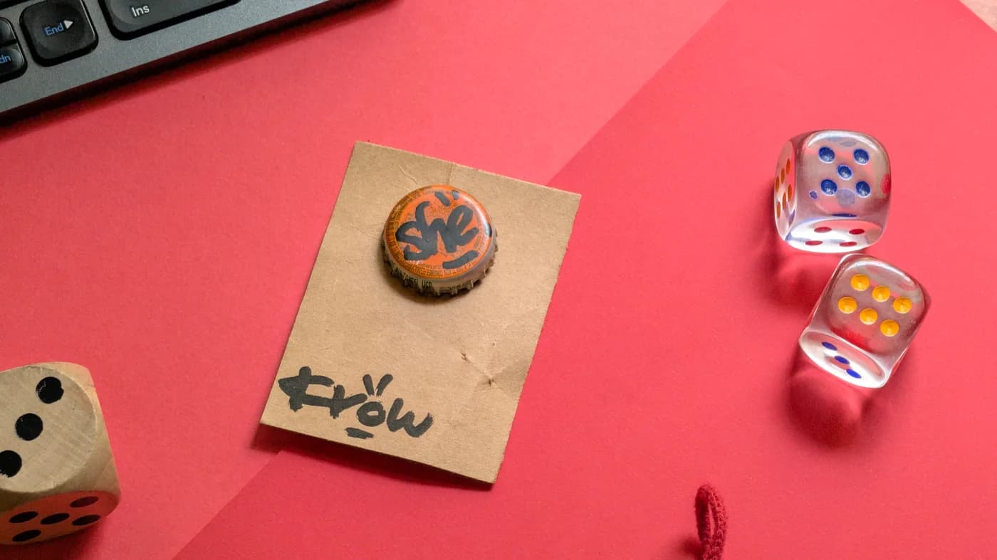 She - Bottle cap charms