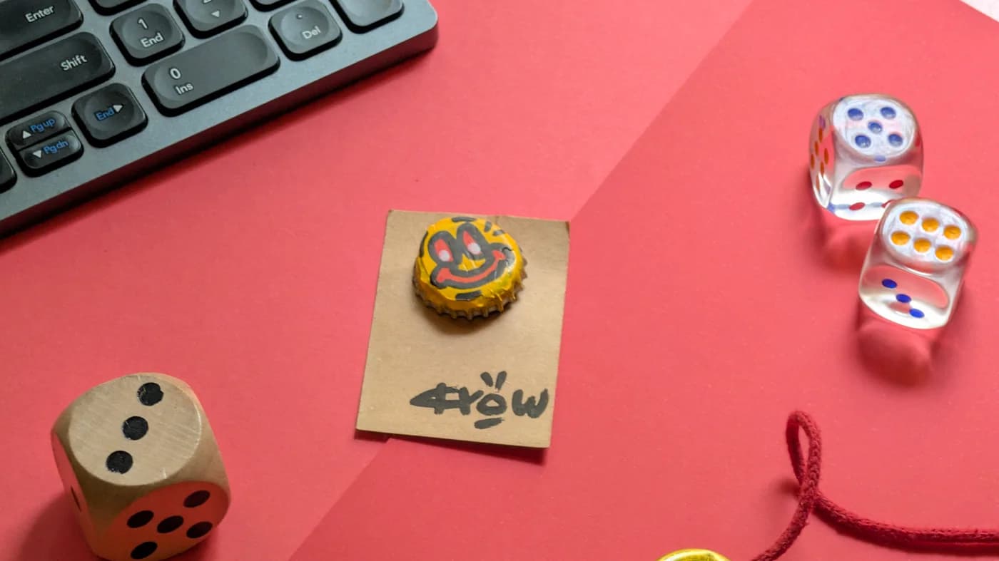 Clown - Bottle cap charms