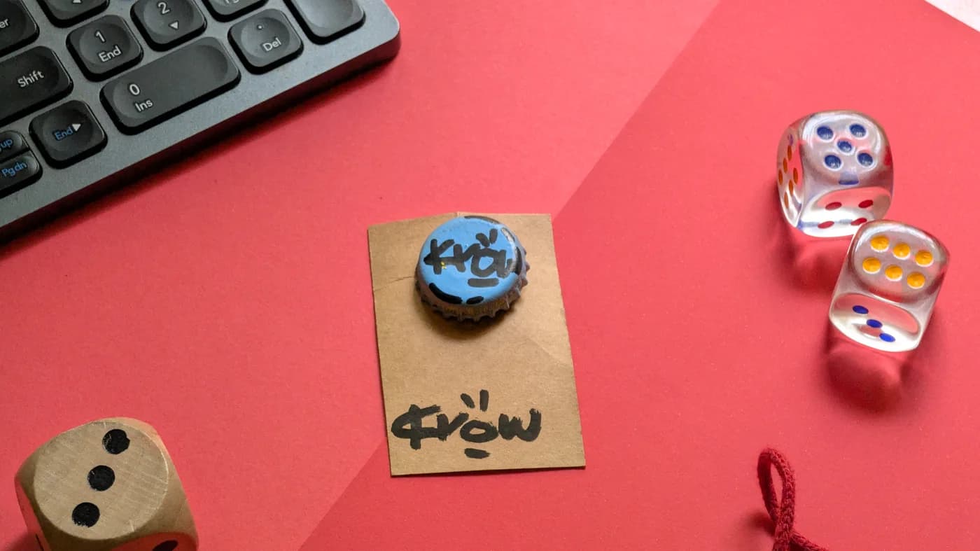 Krow - Bottle cap charms