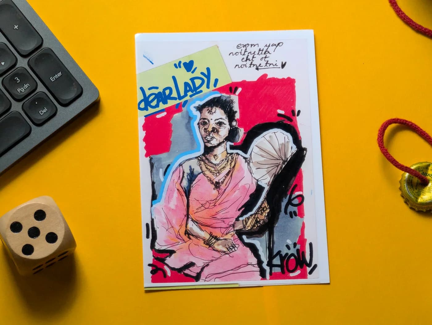 ' Dear Lady ' - A6