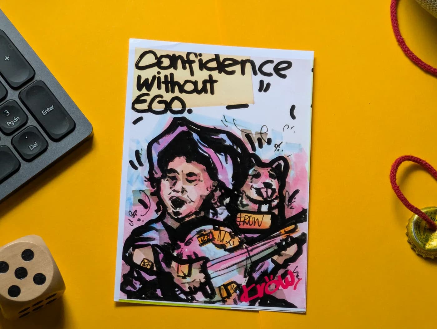 Confidence without ego - A6