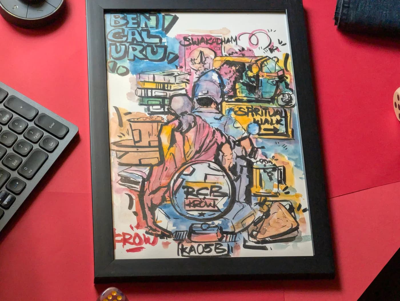 Bengaluru - Original Painting A4